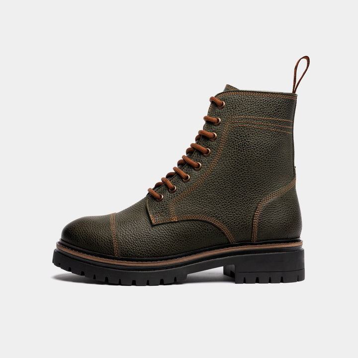 DINCKLEY / BOTTLE GREEN-Women’s Boots | LANX Proper Men's Shoes