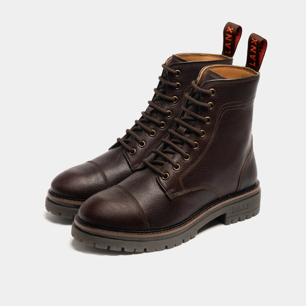 DINCKLEY / CHESTNUT GRAINED-Women’s Boots | LANX Proper Men's Shoes