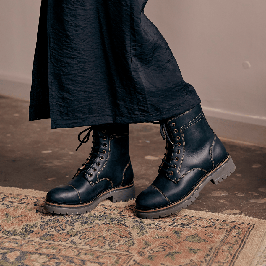 DINCKLEY / MATT BLACK-Women’s Boots | LANX Proper Men's Shoes