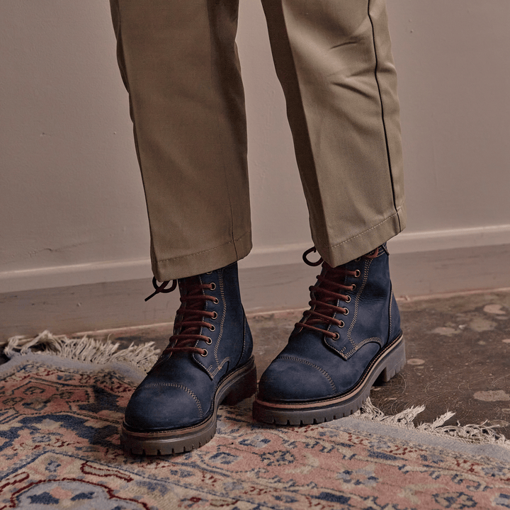 DINCKLEY / NAVY-Women’s Boots | LANX Proper Men's Shoes