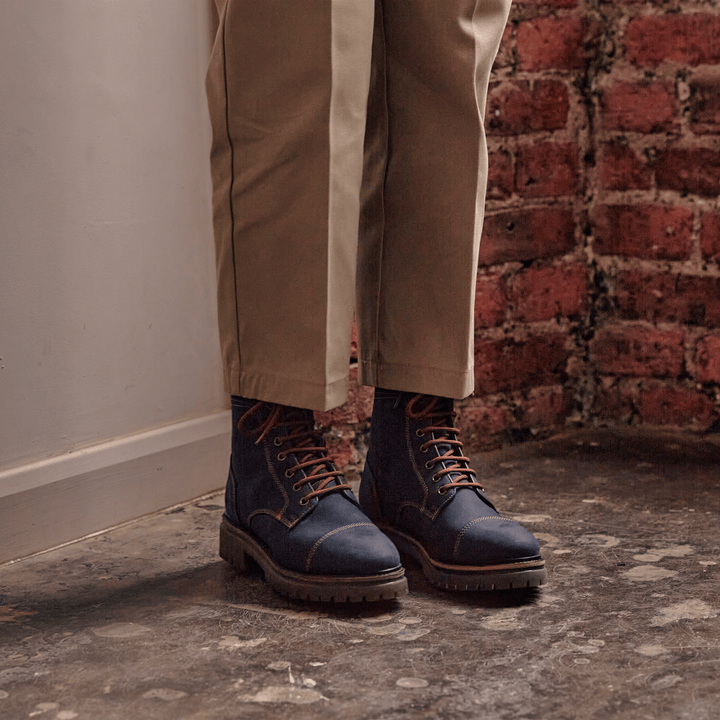 DINCKLEY / NAVY-Women’s Boots | LANX Proper Men's Shoes