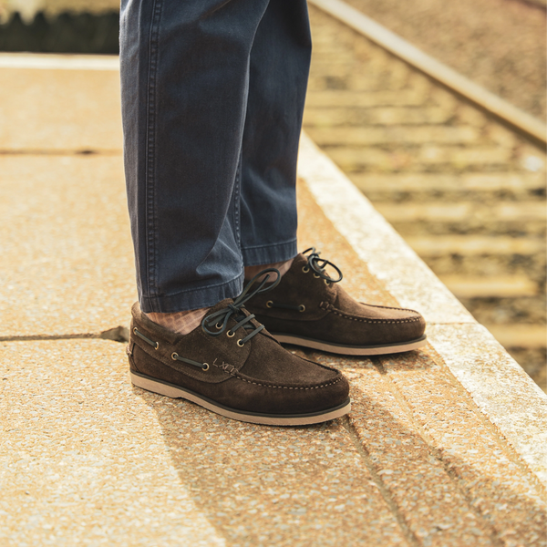 EARBY // BROWN SUEDE-Men's Casual | LANX Proper Men's Shoes