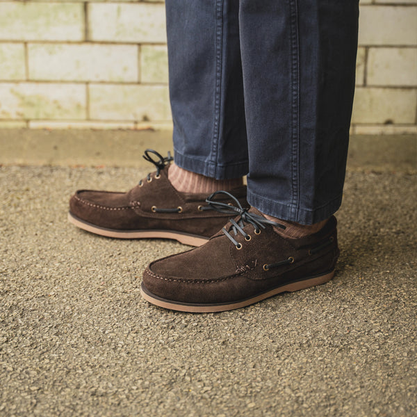 EARBY // BROWN SUEDE-Men's Casual | LANX Proper Men's Shoes