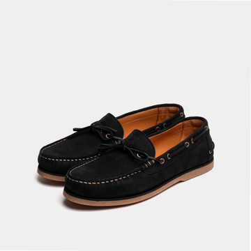 FARNDON // BLACK GRAINED-MEN'S SHOE | LANX Proper Men's Shoes