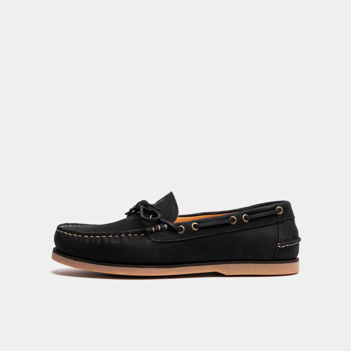 FARNDON // BLACK GRAINED-Men's Casual | LANX Proper Men's Shoes