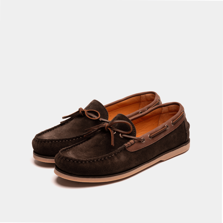 Mens suede boat shoes hotsell