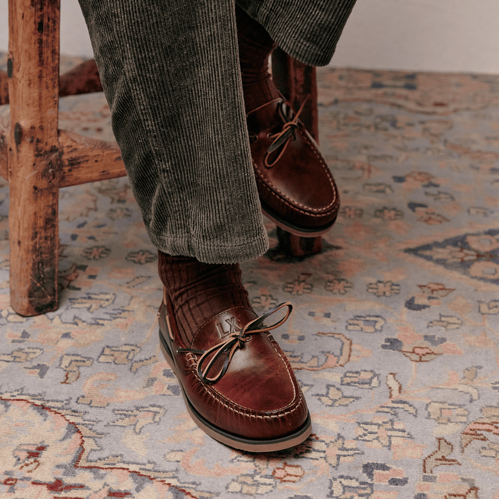 FARNDON // MAHOGANY-Men's Casual | LANX Proper Men's Shoes