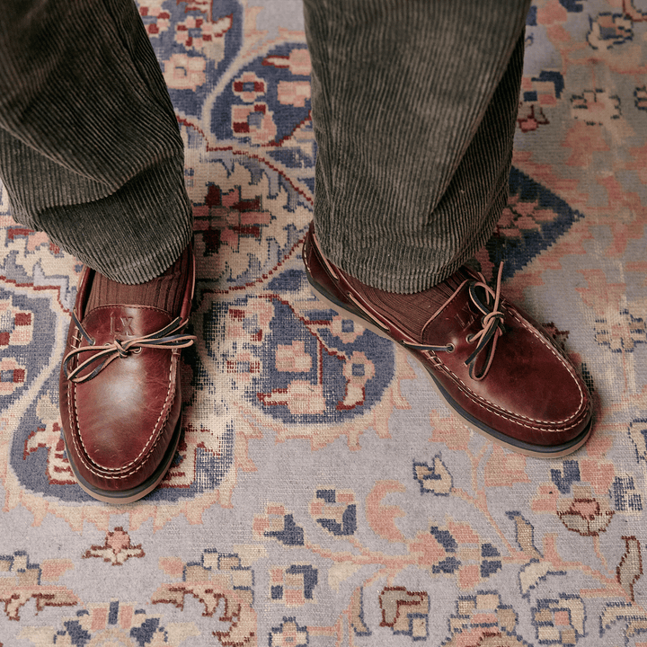 FARNDON // MAHOGANY-Men's Casual | LANX Proper Men's Shoes