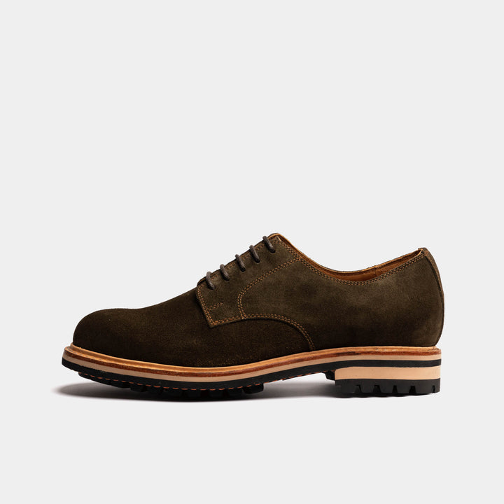 FENCE // KHAKI SUEDE-Men's Shoes | LANX Proper Men's Shoes