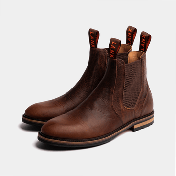 GARSTANG // BURGUNDY GAUCHO-Men's Chelsea | LANX Proper Men's Shoes