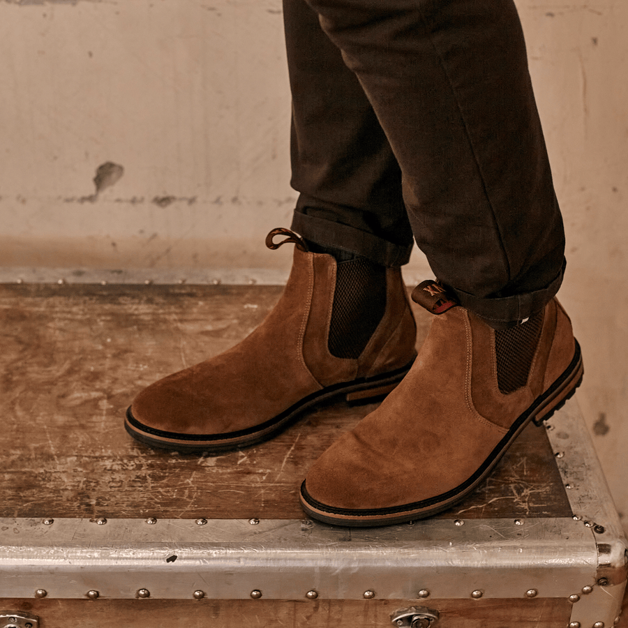 GARSTANG // TOBACCO-Men's Chelsea | LANX Proper Men's Shoes