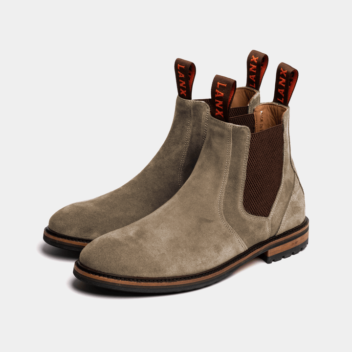 Mens red suede chelsea boots online