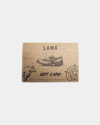 E-GIFT CARD / EMAILED-Gift Card | LANX Proper Men's Shoes