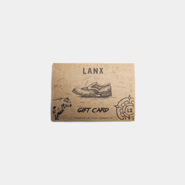 E-GIFT CARD / EMAILED-Gift Card | LANX Proper Men's Shoes