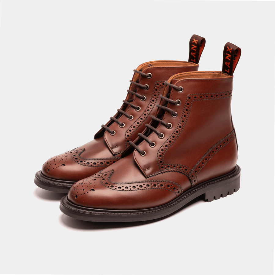 GRINDLETON // CHESTNUT BROWN-Men's Boots | LANX Proper Men's Shoes