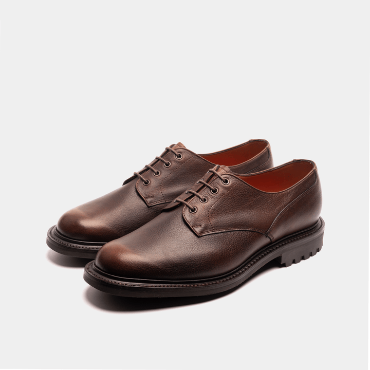 HALE // BROWN GRAINED-Men's Shoes | LANX Proper Men's Shoes