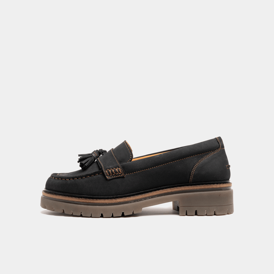 HARWOOD / NAVY NUBUCK-Women’s Casual | LANX Proper Men's Shoes