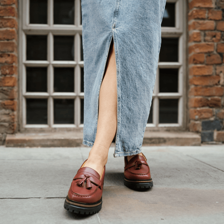 HARWOOD / OXBLOOD-Women’s Shoes | LANX Proper Men's Shoes