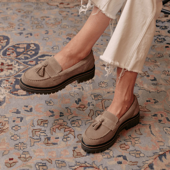 Womens suede loafers uk hotsell