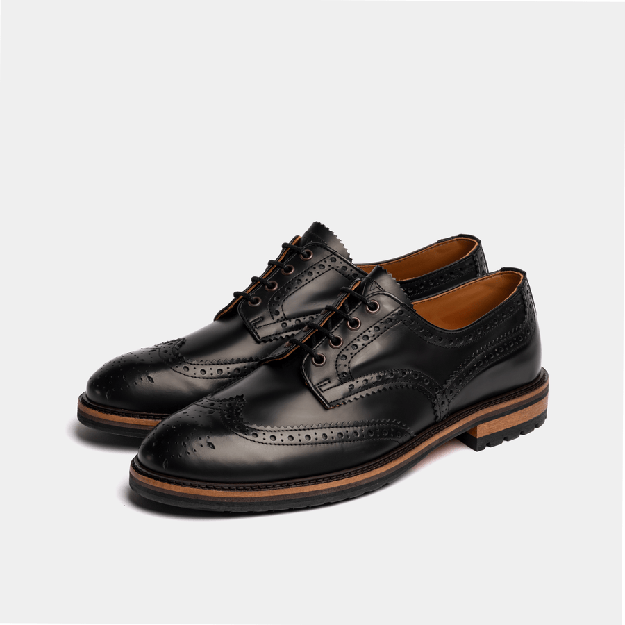 HAYHURST // BLACK-Men's Shoes | LANX Proper Men's Shoes