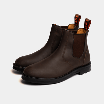 HOGHTON // BROWN DISTRESSED-Men's Chelsea | LANX Proper Men's Shoes