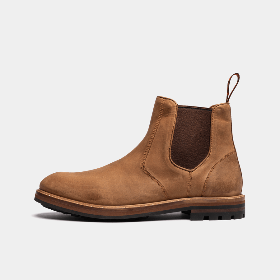 Men's - Tan - Brown - Leather - Chelsea Boots – LANX