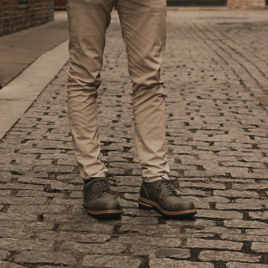 HOWGILL // BROWN DISTRESSED-Men's Shoes