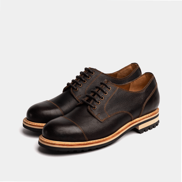 HOWGILL // PLUM GRAINED-MEN'S SHOE | LANX Proper Men's Shoes