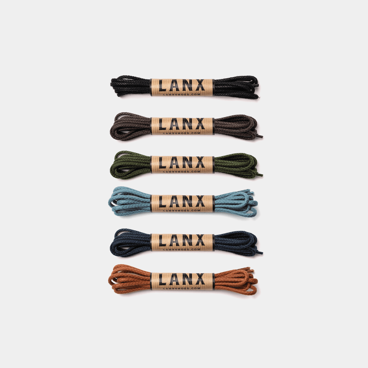 BOOT LACE WAXED COTTON
