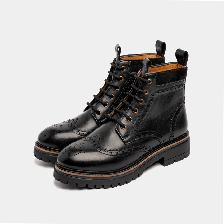 LANGHO / BLACK-Women’s Boots | LANX Proper Men's Shoes