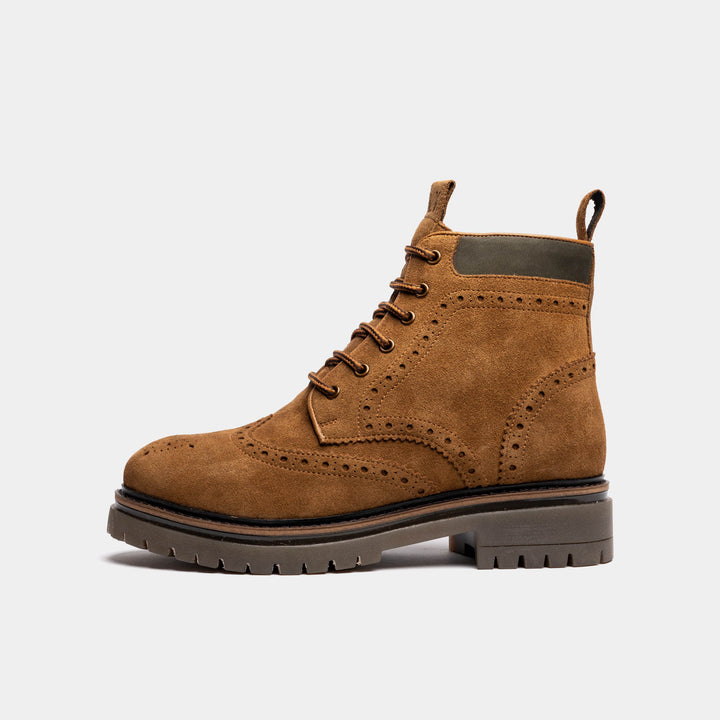 LANGHO / OAK SUEDE-Women’s Boots | LANX Proper Men's Shoes