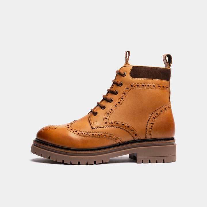 LANGHO / TAN-Women’s Boots | LANX Proper Men's Shoes