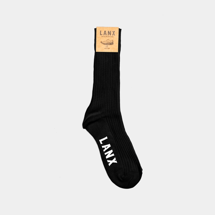 DRESS SOCK / BLACK-Socks | LANX Proper Men's Shoes