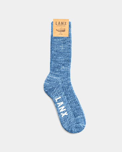 FLECK SOCK / ROYAL BLUE-Socks | LANX Proper Men's Shoes