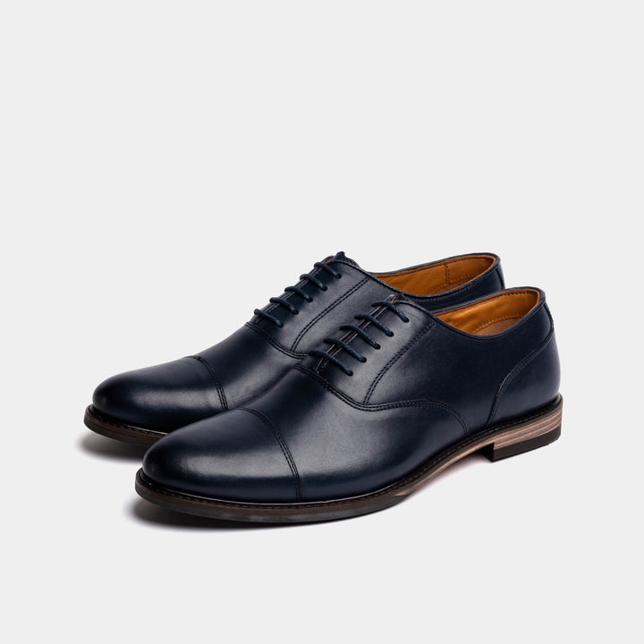 MAUDSLEY // NAVY-Men's Shoes | LANX Proper Men's Shoes