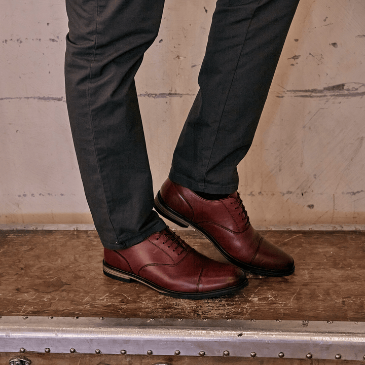 MAUDSLEY // OXBLOOD-Men's Shoes