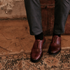 MAUDSLEY // OXBLOOD-Men's Shoes