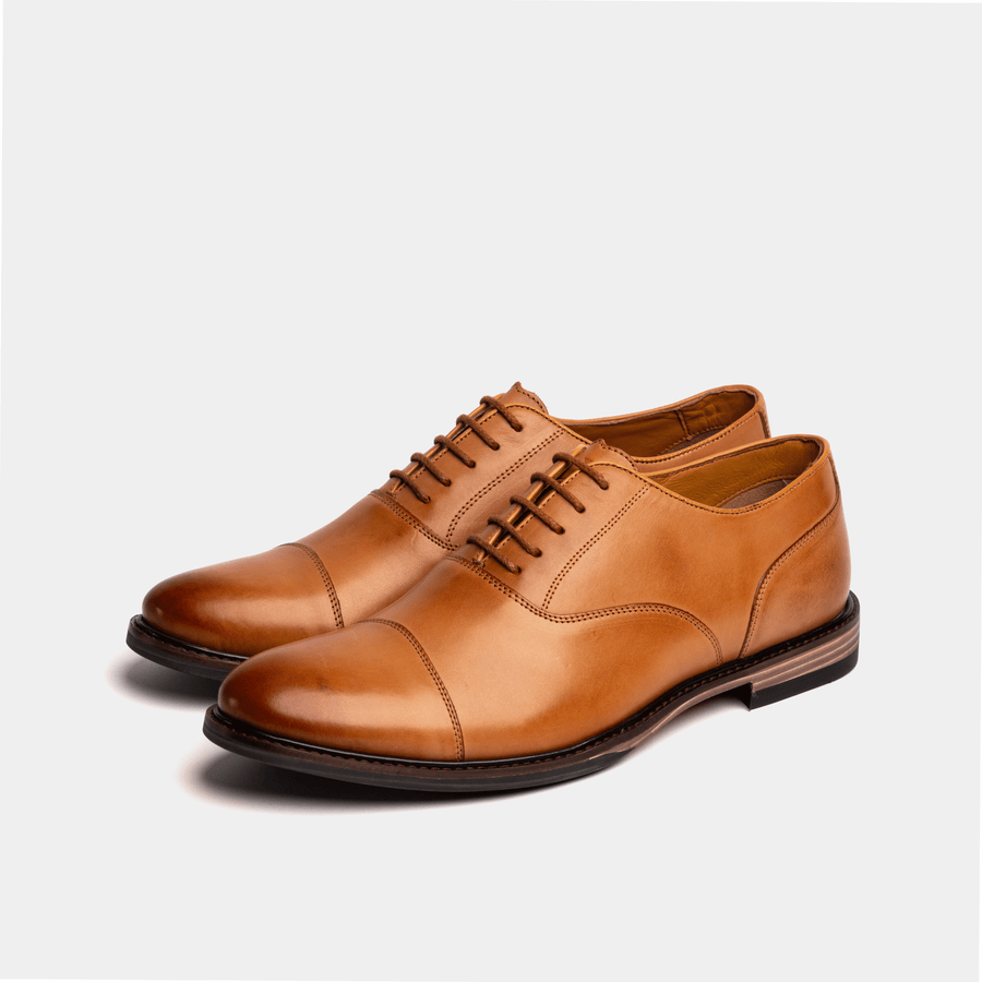 Orange 2025 oxford shoes