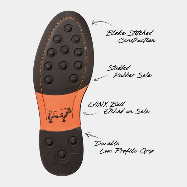 TASKER // CARAMEL-Men's Boots | LANX Proper Men's Shoes