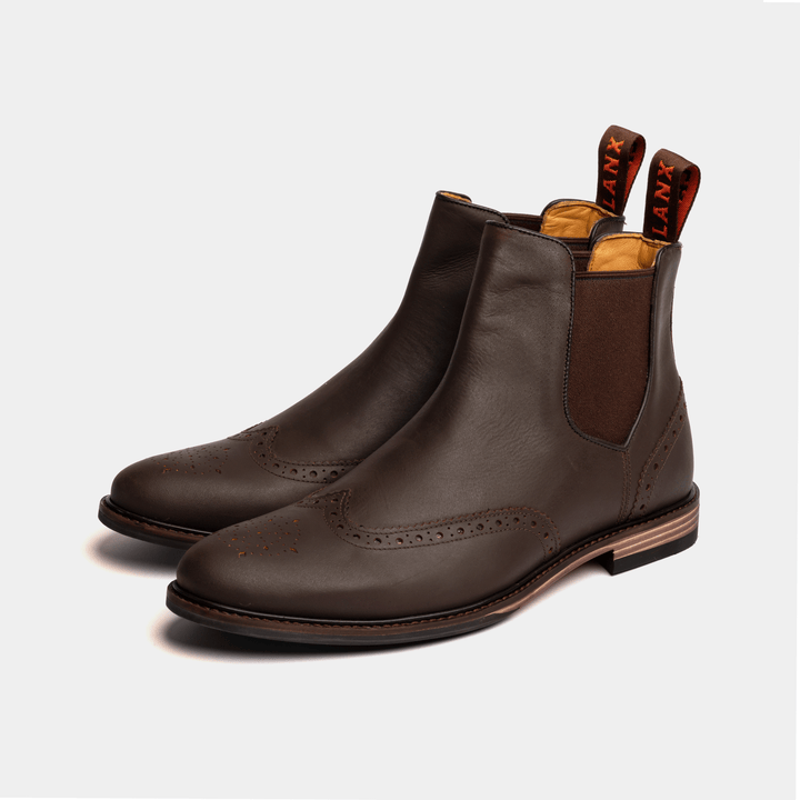 Men's - Brown - Tan - Leather - Chelsea Boots – LANX