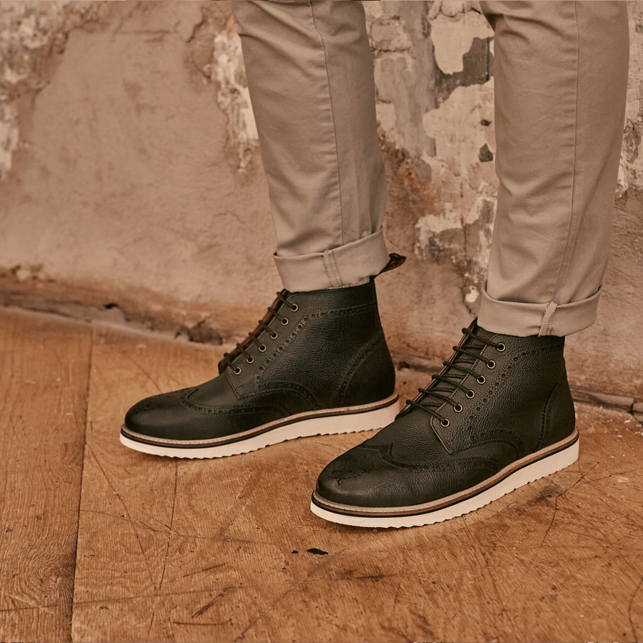 NEWTON // BOTTLE GREEN-Men's Boots | LANX Proper Men's Shoes