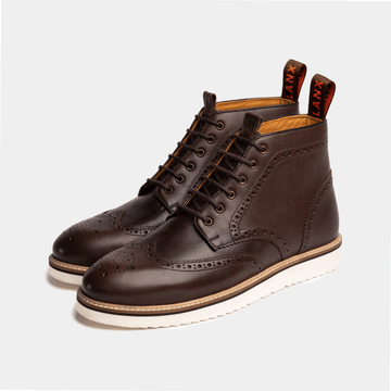NEWTON // BROWN-MEN'S SHOE | LANX Proper Men's Shoes