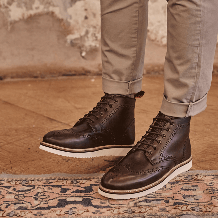 NEWTON // BROWN-Men's Boots | LANX Proper Men's Shoes