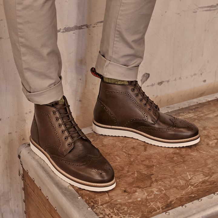 NEWTON // BROWN-Men's Boots | LANX Proper Men's Shoes