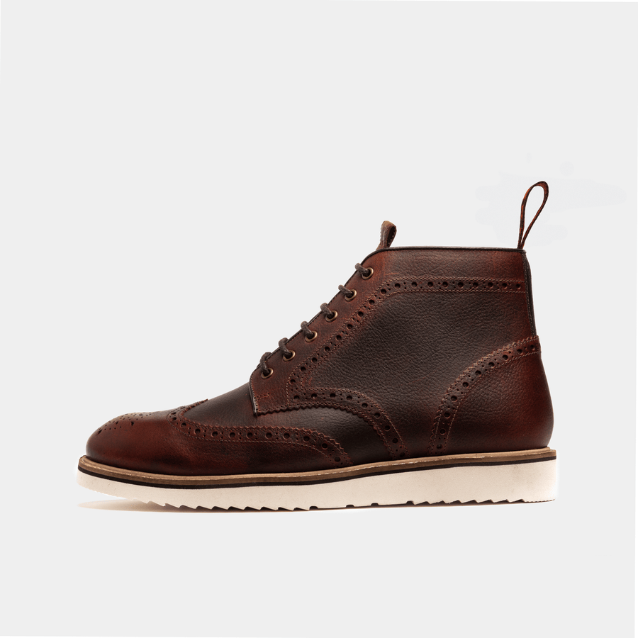 NEWTON // REDBRICK GRAINED-Men's Boots | LANX Proper Men's Shoes