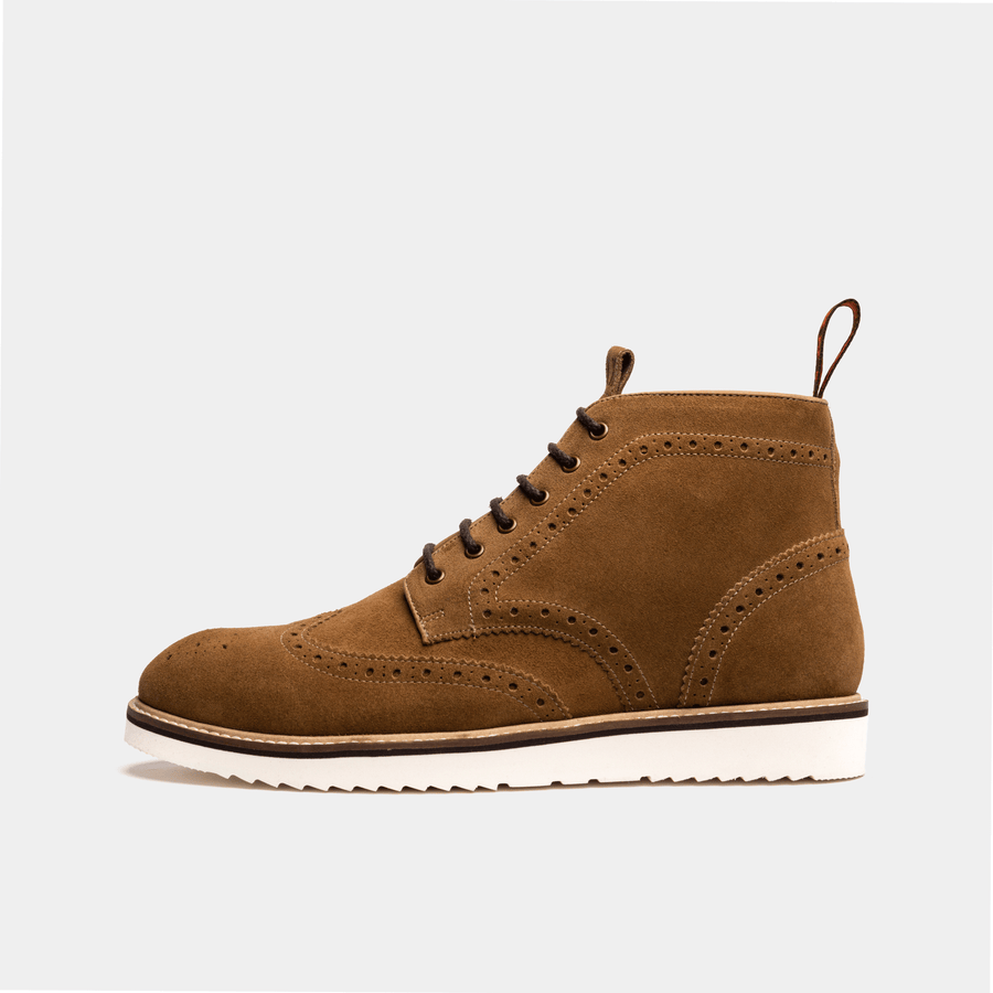 NEWTON // TAN SUEDE-Men's Boots | LANX Proper Men's Shoes