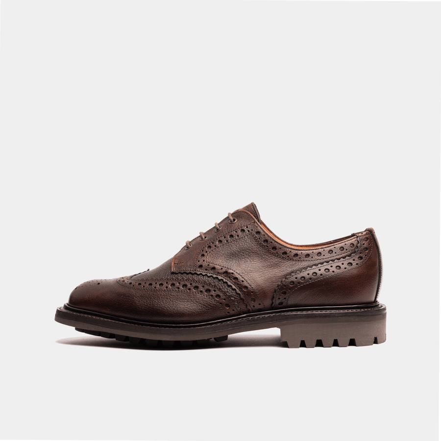 RISHTON // BROWN GRAINED-Men's Shoes | LANX Proper Men's Shoes