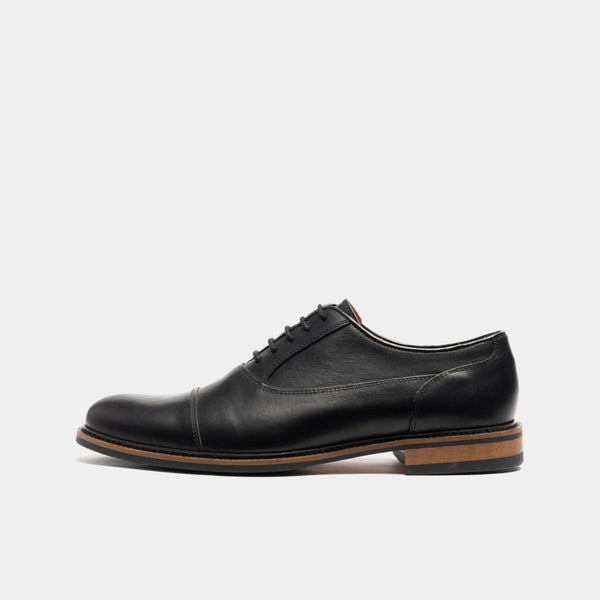 SABDEN // BLACK-Men's Shoes | LANX Proper Men's Shoes