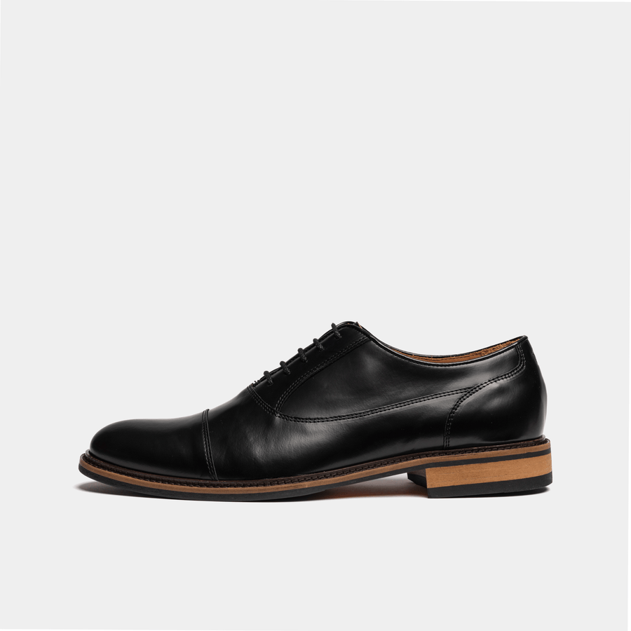 SABDEN // BLACK-Men's Shoes | LANX Proper Men's Shoes