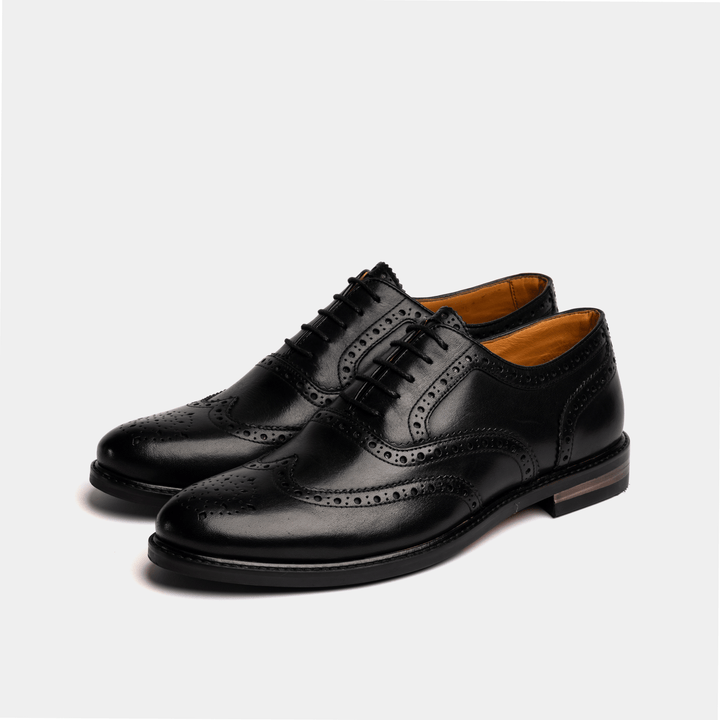 SHIREBURN // BLACK-Men's Shoes | LANX Proper Men's Shoes